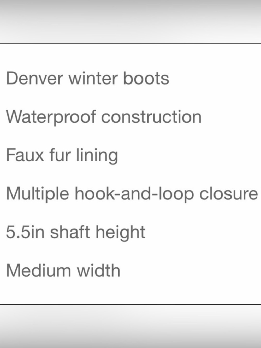 ❄️NIB BLUE IRIDESCENT SNOW BOOTS - Picture 13 of 14